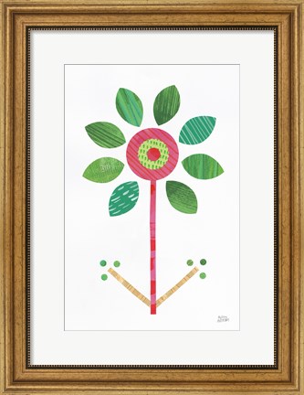 Framed Flower Power II Print