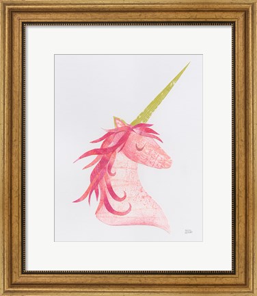 Framed Unicorn Magic I Print