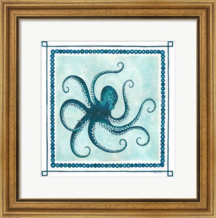 Framed Octopus II Frame Print