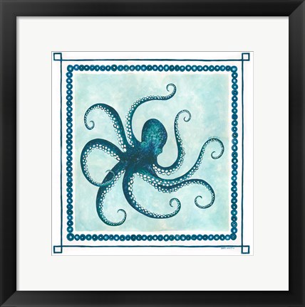 Framed Octopus II Frame Print