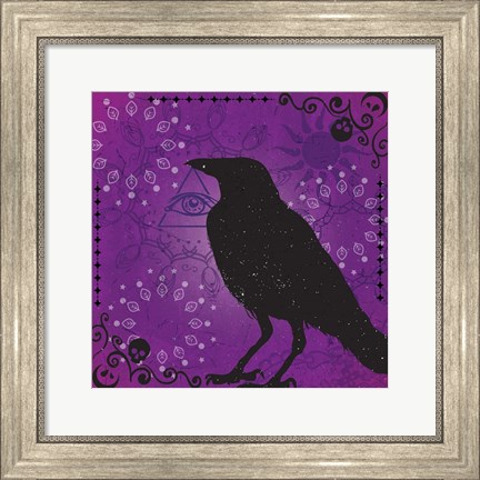Framed Raven Print