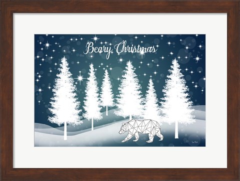 Framed Beary Christmas Print