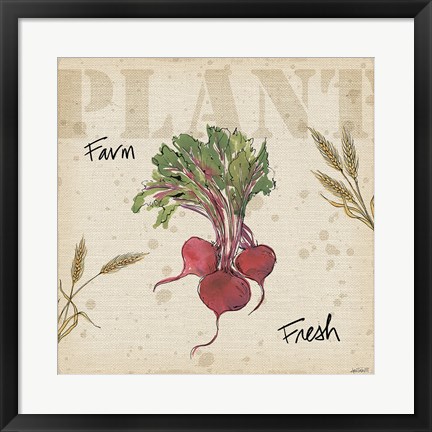Framed Farmers Feast IV Print