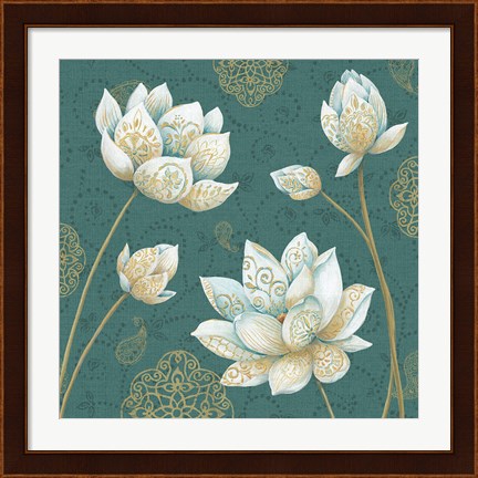 Framed Lotus Dream IVB Print