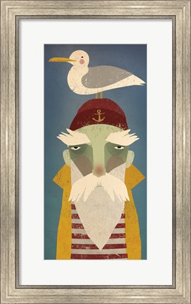 Framed Fisherman VIII Print