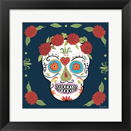 Framed Day of the Dead III Print