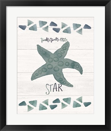 Framed Twinkle Little Star Print