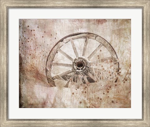 Framed Wagonwheel Print