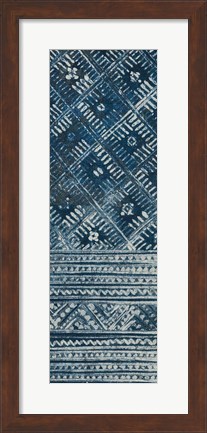 Framed Indochina Batik II Print