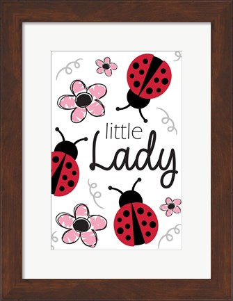Framed Little Lady Print