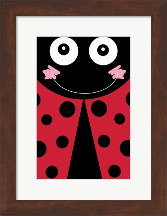 Framed Lady Bug Print