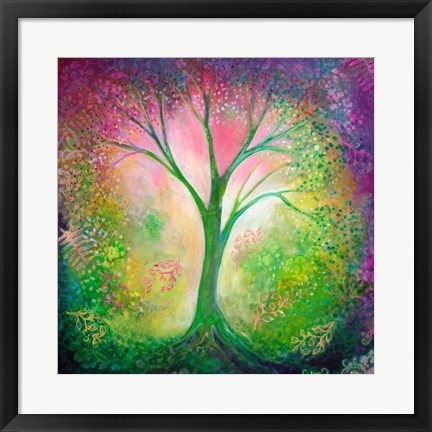 Framed Tree of Tranquility Print