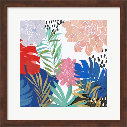 Framed Tropical Matisse Print