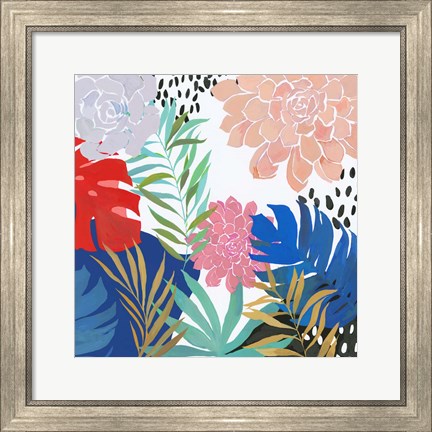 Framed Tropical Matisse Print