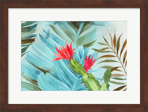 Framed Tropical Mixing Print