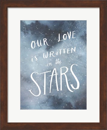 Framed Celestial Love IV Print