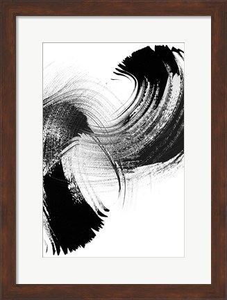 Framed Your Move on White II Print
