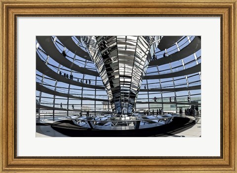 Framed Bundestag Berlin Print