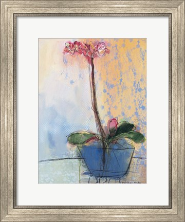 Framed Orchid and Lace II Print