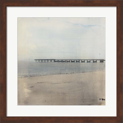 Framed Venice Pier II Print
