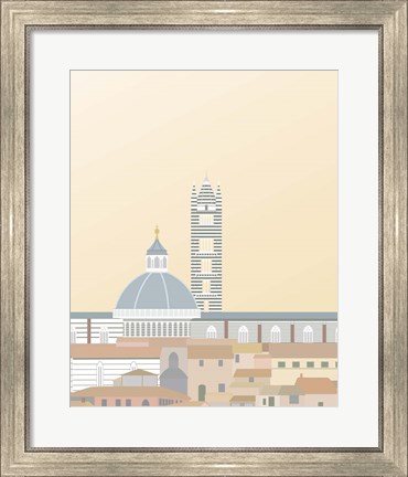 Framed Travel Europe--Duomo di Siena Print