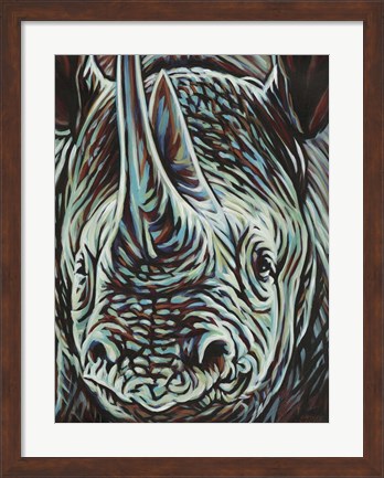 Framed Powerful Wildlife II Print