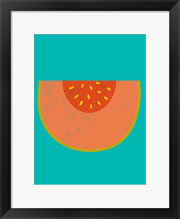 Framed Fruit Party III Print