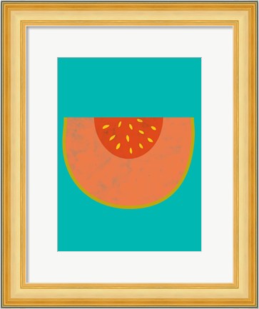 Framed Fruit Party III Print