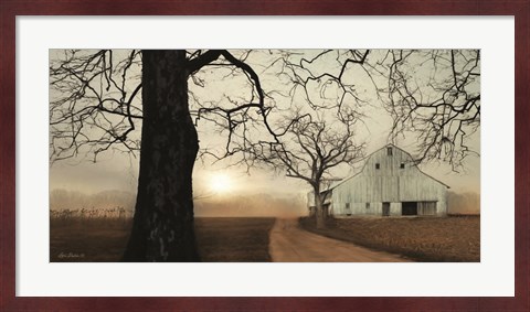 Framed Millersburg Sunrise Print