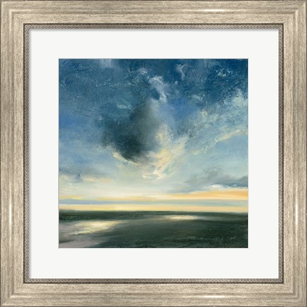 Framed Coastal Sunrise Print