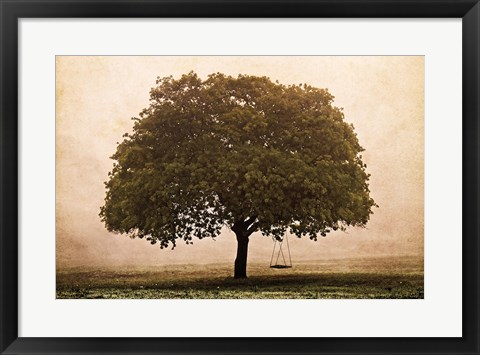Framed Hopeful Oak Print