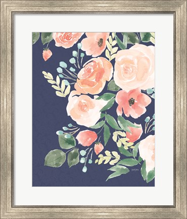 Framed Blooming Delight II Print