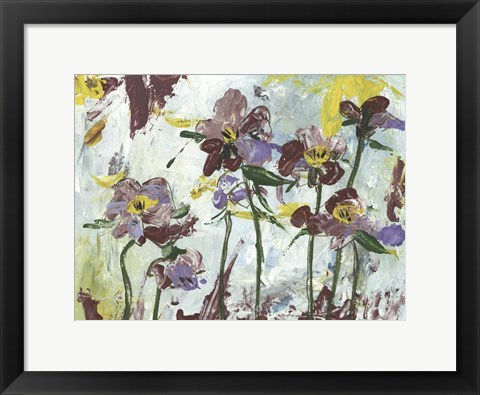 Framed L&#39;orchidee I Print