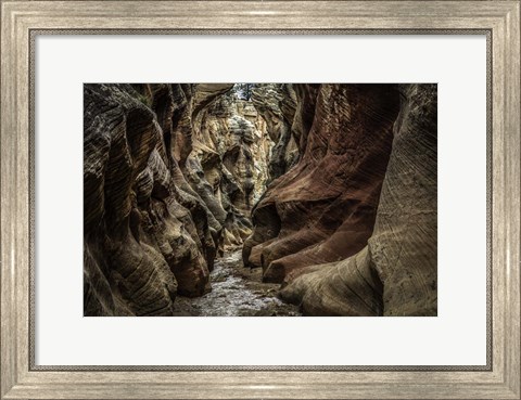 Framed Slot Canyon Utah 4 Print