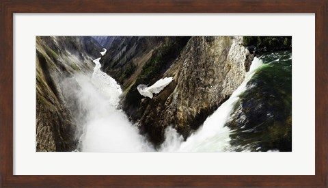 Framed Yellowstone Grand Canyon Print