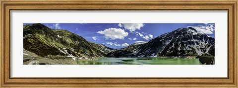 Framed Glacier Lakes Print