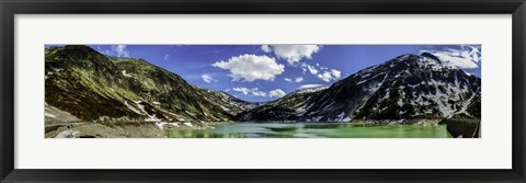 Framed Glacier Lakes Print