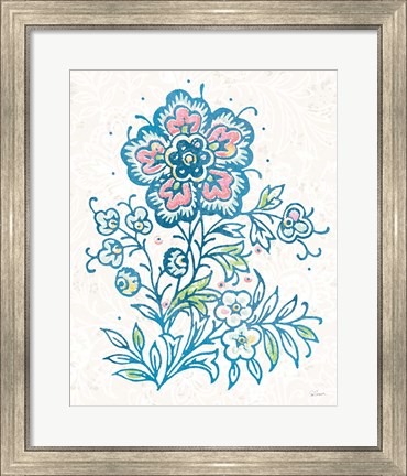 Framed Kala Flower III Print