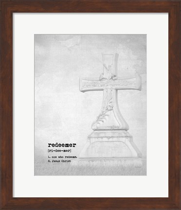Framed Redeemer II Print