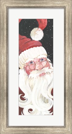 Framed Santa Long II Print
