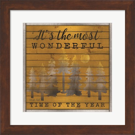 Framed It&#39;s the Most Wonderful Time of the Year Print