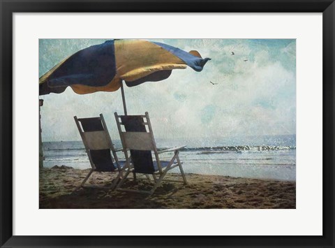Framed Sea For Two Print