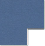 Meduim Blue Framed Matting