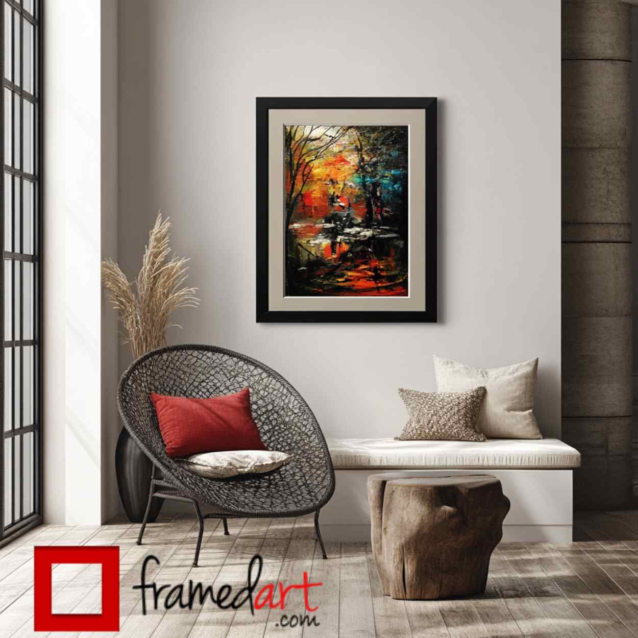 Framed Art Home Wall Decor â€” Satisfaction Guarantee & Easy 30-Day Returns
