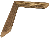 Signature Traditioal Champagne Silver with Beads Side View