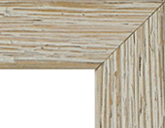 Distressed Grey Knotty Wood Frame