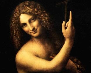 St. John the Baptist, 1513-16 by Leonardo Da Vinci