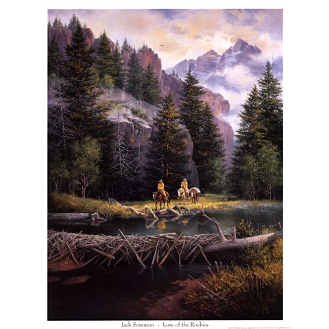 Lure of Rockies by Jack Sorenson Art Print