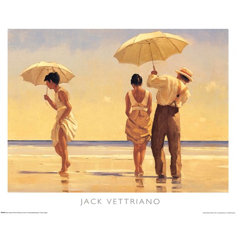 Mad Dogs by Jack Vettriano Art Print