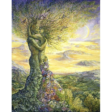 Nature's Embrace by Josephine Wall Art Print
